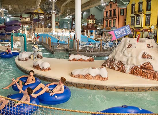 2005: Opening of Avalanche Bay Indoor Waterpark